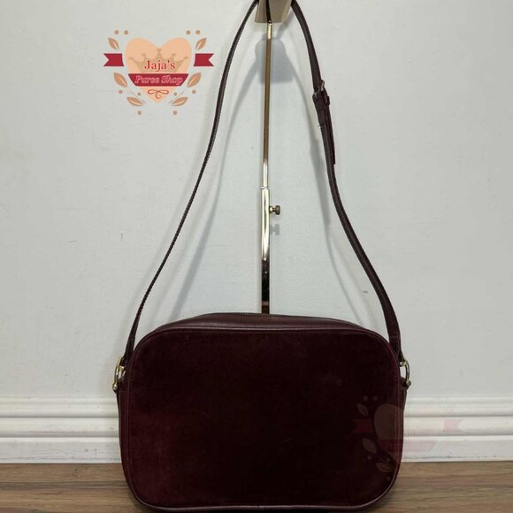 💟Cartier Suede Leather Camera Bag Croosbody💟 - Picture 3 of 17